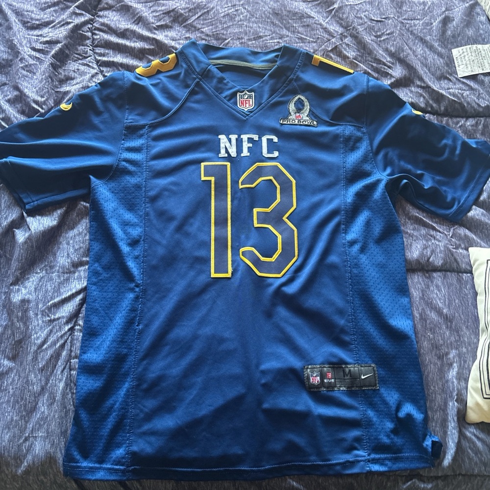 Nike Blue NFC Jersey with Yellow Details